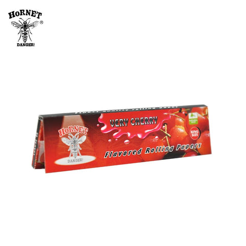Hornet Flavored Rolling Paper King Size - Very Cherry - Shisha Glass