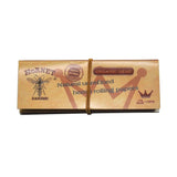 Hornet Organic Hemp Brown Rolling Papers 1 1/4 + Tips - Shisha Glass
