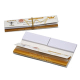 Hornet Organic Hemp White King Size Slim Rolling Paper + Tips - Shisha Glass