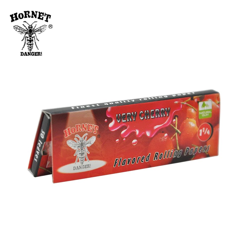 Hornet Rolling Paper 1 1/4 - Very Cherry - Shisha Glass