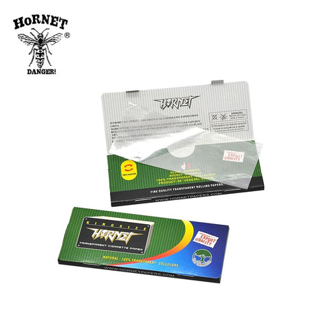 Hornet Transparent Rolling Paper - Shisha Glass