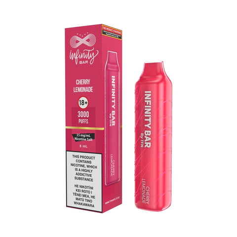 Infinity Bar Cherry Lemonade Disposable Vape - Shisha Glass