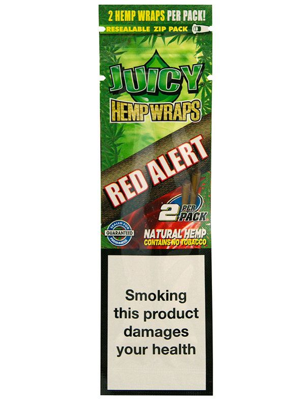 Juicy Hemp Wrap RedAlert - Shisha Glass