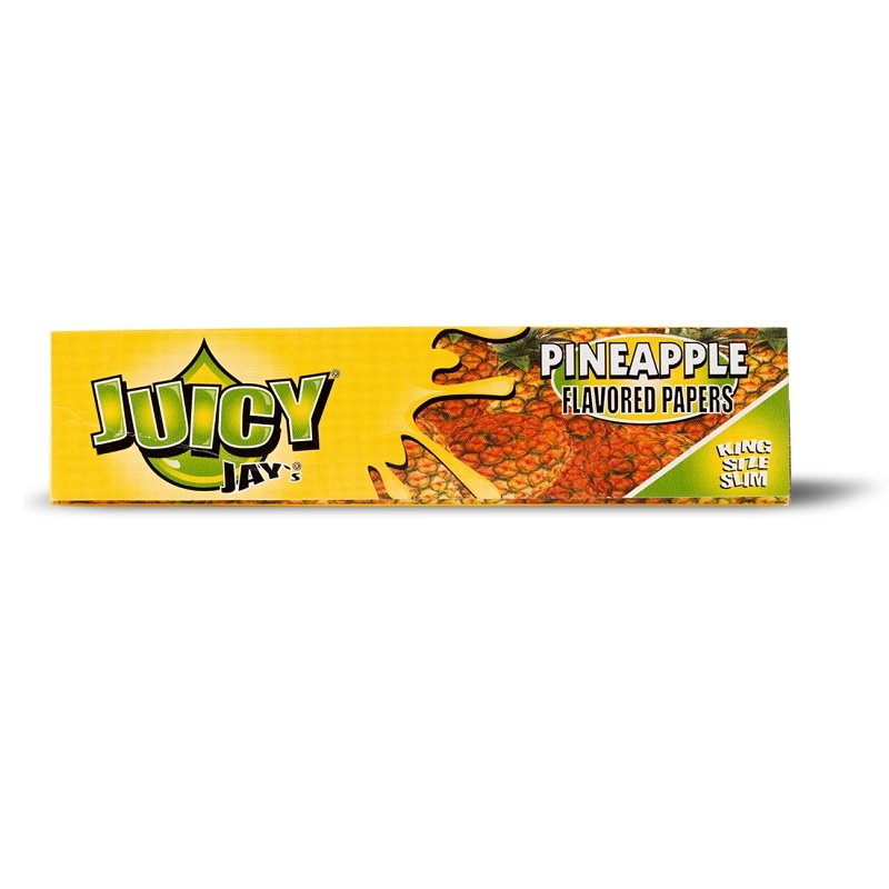 Juicy Jay Pineapple King Size (Slim) Paper - Shisha Glass