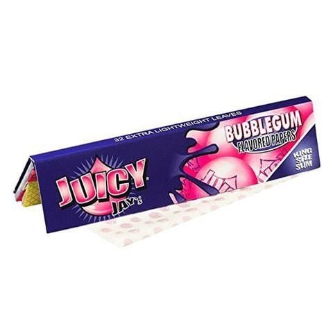 Juicy Jay's Bubblegum King Size (Slim) Papers - Shisha Glass