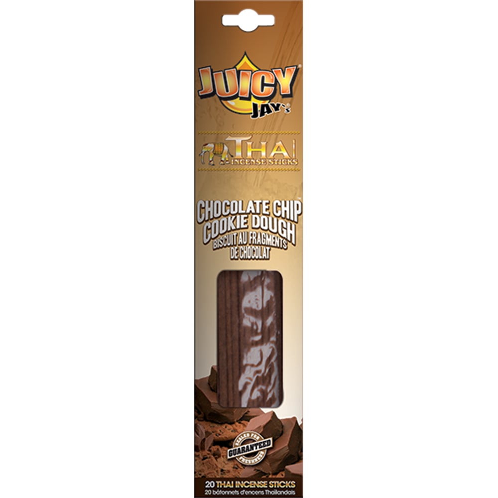 Juicy Jay's Chocolate Chip Cookie Dough Incense Sticks - Shisha Glass