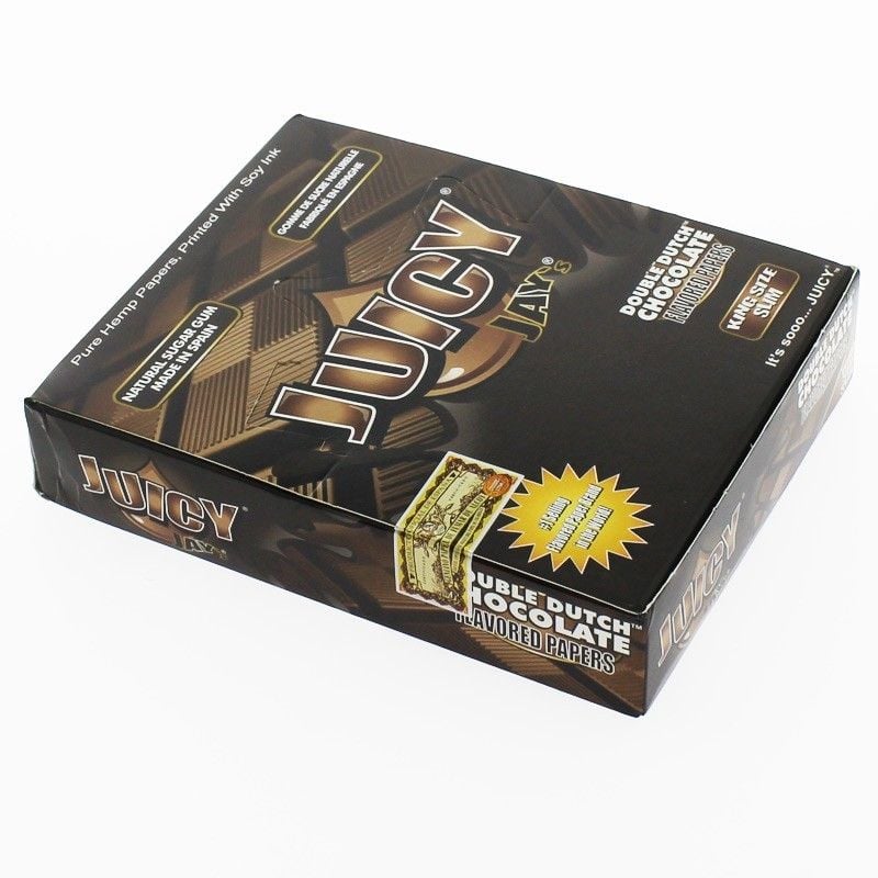 Juicy Jay's Double Dutch Chocolate King Size (Slim) Paper - Shisha Glass