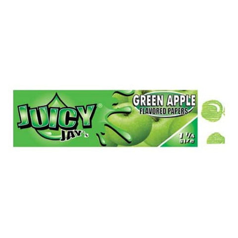 Juicy Jay's Green Apple 1 1/4 Paper | Shisha Glass