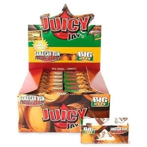 Juicy jay's Jamaican Rum 5mt Roll - Shisha Glass