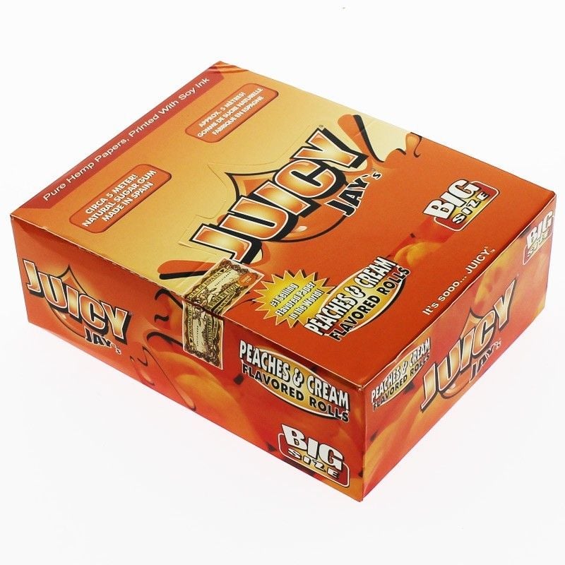 Juicy jay's Peaches & Cream 5mt Roll - Shisha Glass