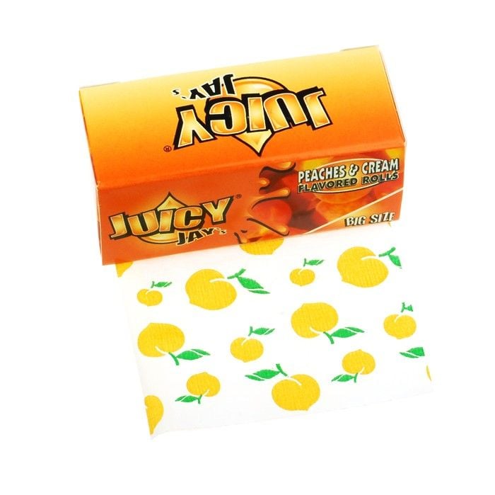 Juicy jay's Peaches & Cream 5mt Roll - Shisha Glass
