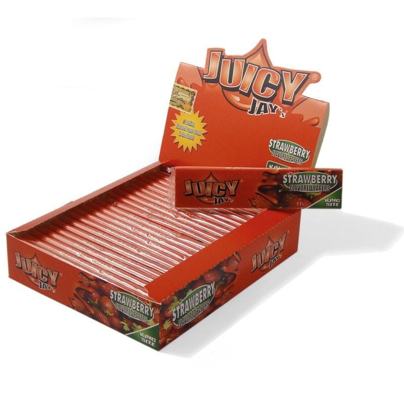 Juicy Jay's Strawberry King Size Paper's - Shisha Glass