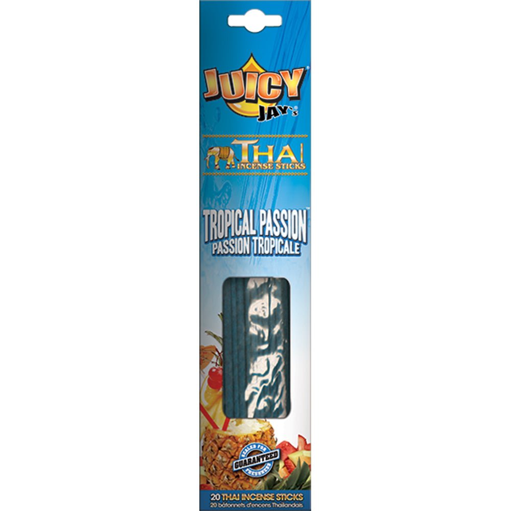 Juicy Jay's Tropical Passion Incense Sticks - Shisha Glass