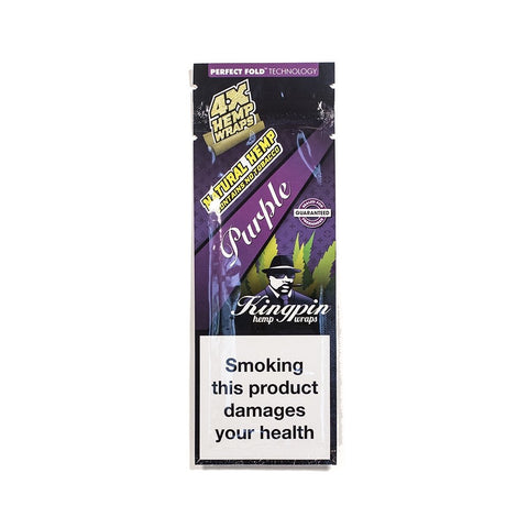 Kingpin Hemp Purple 4pc - Shisha Glass