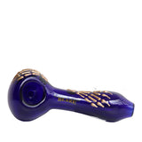 Lawless Blaze Skeleton Glass Weed Pipe - Shisha Glass