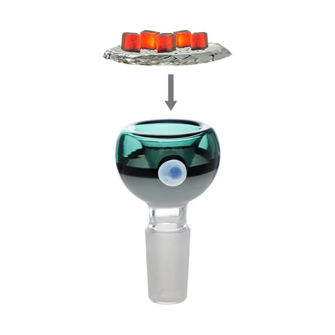 Magic Ball Glass Shisha Bowl JL217GC | Shisha Glass
