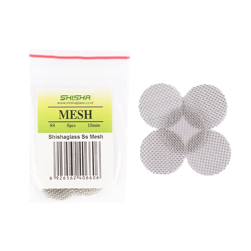 Mesh Stainless Steel 15mm 5 pieces - Shisha Glass