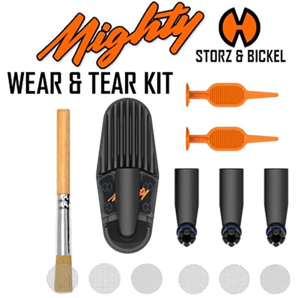 Mighty Wear & Tear Set for Weed Vaporizer | Shisha Glass