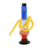 Multi-Colour Acrylic Bong 30cm - Shisha Glass