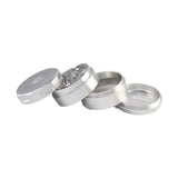 NBT Aluminum Herb Grinder 4xParts - Shisha Glass