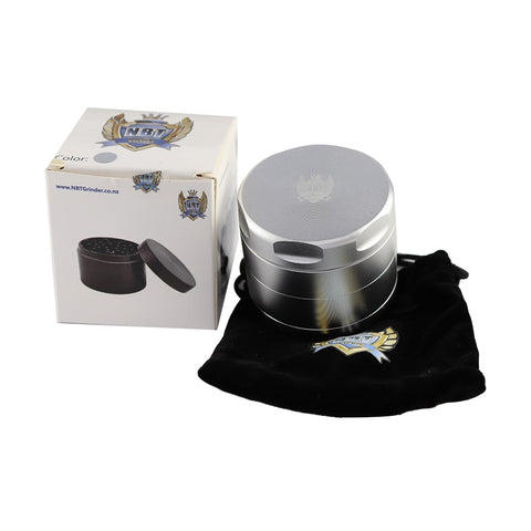NBT Aluminum Herb Grinder 4xParts - Shisha Glass