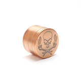 NBT Aluminum Skeleton Herb Grinder 63mm 4xParts - Shisha Glass