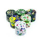 NBT B-29 Art Decoration Metal Herb Grinder 50mm 4xParts - Shisha Glass