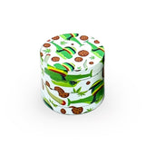 NBT B-29 Art Decoration Metal Herb Grinder 50mm 4xParts - Shisha Glass