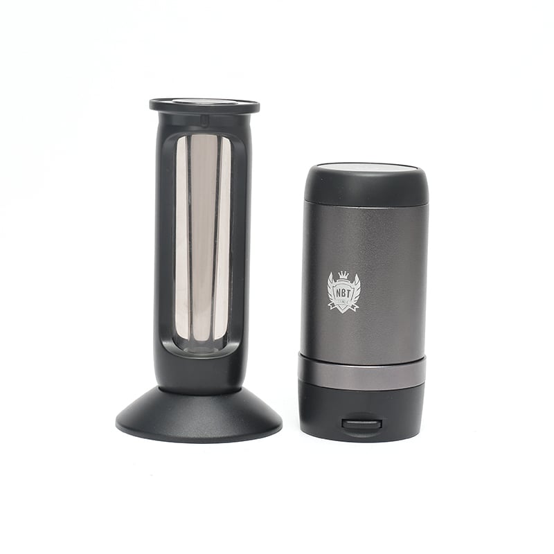 NBT Electric Herb Grinder with Cone Chamber 50mm 3xParts - Shisha Glass