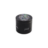 NBT Flower Skull Herb Grinder 4xParts JL396 - Shisha Glass