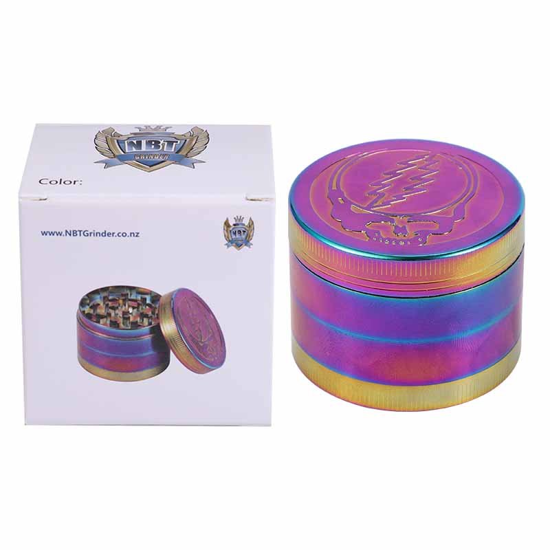 NBT G10 Gradient Grinder 52mm 4xParts | Shisha Glass