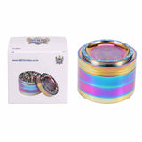 NBT G6 Engraving Gradient Grinder 63mm 4xParts | Shisha Glass