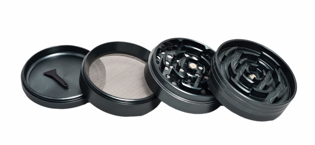 NBT Herb Grinder 73MM x 55MM 4xParts - Shisha Glass