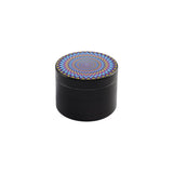 NBT Hypno Pattern Herb Grinder 4xParts JL-395 - Shisha Glass