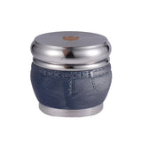 NBT Metal DRUM Herb Grinder 62mm 4xParts - Shisha Glass