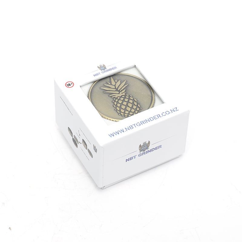 NBT Metal Hand Pine Weed Grinder 40mm 3xParts - Shisha Glass