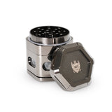 NBT Metal Hexagon Weed Grinder 60mm 4xParts - Shisha Glass