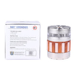 NBT Metal WHEEL Weed Grinder 63mm 4xParts - Shisha Glass