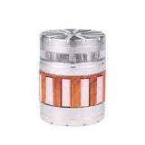 NBT Metal WHEEL Weed Grinder 63mm 4xParts - Shisha Glass