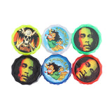 NBT Plastic Grinder Bob Marley 2pcs | Shisha Glass