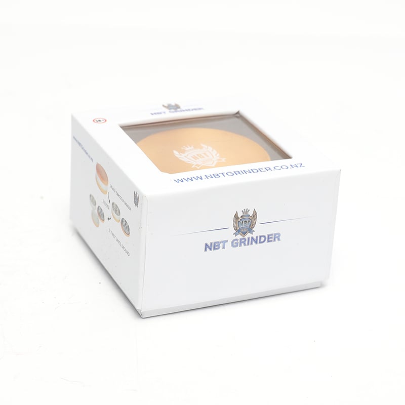 NBT Plastic Hamburger Weed Grinder 55mm 3xParts - Shisha Glass
