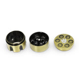 NBT Revolver Cylinder Weed Grinder 30mm 3xParts - Shisha Glass