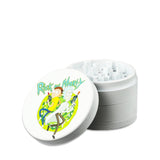 NBT Snow (Rick and Morty) Metal Weed Grinder 50mm 4xParts - Shisha Glass