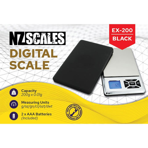 NZ Digital Scale EX-200 200 x 0.01g - Shisha Glass