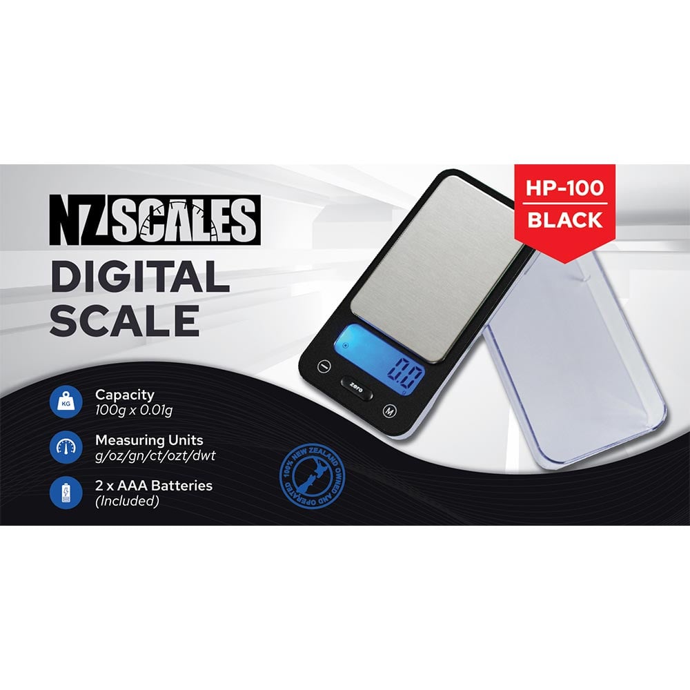 NZ Digital Scale HP-100 100g x 0.01g - Shisha Glass
