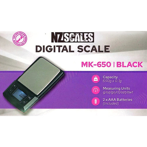 NZ Digital Scale MK-650 650 x 0.1g - Shisha Glass