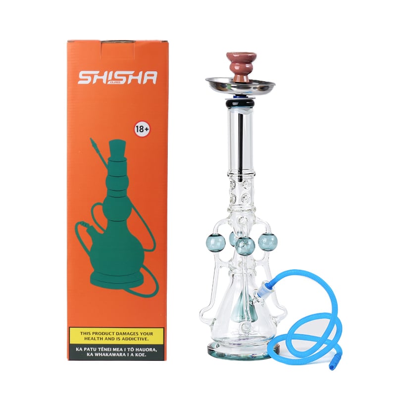 Pyramid V2 Glass Bong with Percolator 55cm - Shisha Glass