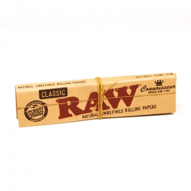 RAW Classic Connoisseur Kingsize Slim - Shisha Glass