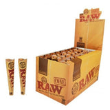 RAW Classic King Size Pre-Rolled Cones 3pk - Shisha Glass