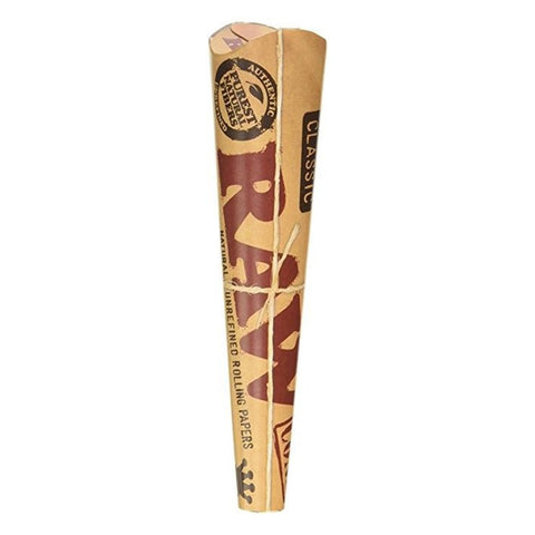 RAW Classic King Size Pre-Rolled Cones 3pk - Shisha Glass